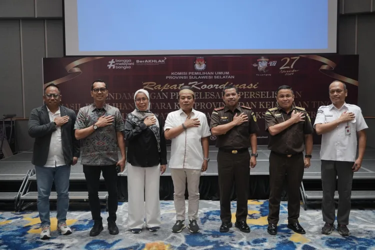 Kejati Sulsel dan KPU Gelar Rapat Koordinasi Hadapi Perselisihan Hasil Pilkada
