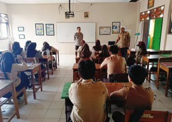 SDM Polres Majene Gelar Sosialisasi Penerimaan Peserta Didik Baru SMA Kemala Taruna Bhayangkara