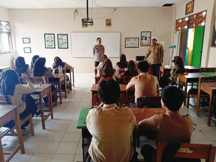 SDM Polres Majene Gelar Sosialisasi Penerimaan Peserta Didik Baru SMA Kemala Taruna Bhayangkara