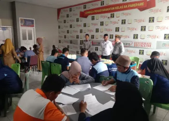 30 WBP Lapas Parepare Selesaikan Ujian  Akhir Semester