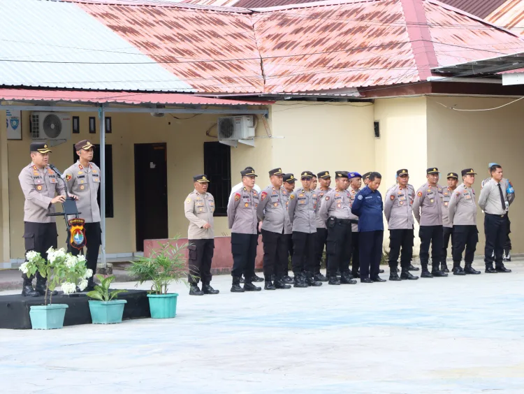 Apel Farewell Parade, Polres Majene Sambut Kapolres Baru AKBP Muhammad Amiruddin, S.I.K.