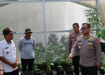 Tim Itwasum Polri Apresiasi Polres Parepare dalam Pemanfaatan Lahan Bersama Pemkot Parepare
