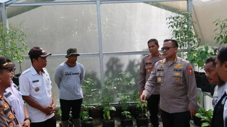 Tim Itwasum Polri Apresiasi Polres Parepare dalam Pemanfaatan Lahan Bersama Pemkot Parepare