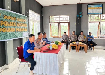 Lurah Lumpue Apresiasi Konsistensi Jumat Curhat Polsek Bacukiki