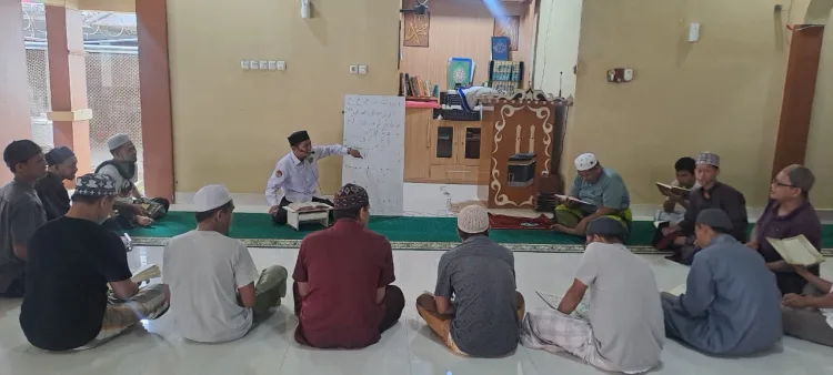 Lapas Kelas IIA Parepare Tetap Gelar Pembelajaran Iqro, Tajwid, dan Tahsin Meski Hari Libur