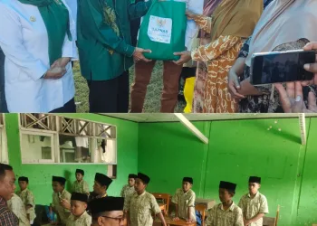 720 Paket MBG dan 1000 Sembako disalurkan pada HUT Ke 24 Baznas Sulbar
