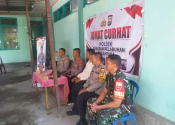Jumat Curhat Polsek KPN: Warga Usul Kerja Bakti