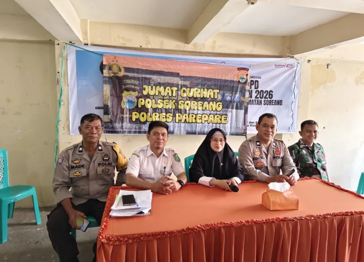 Jumat Curhat Polsek Soreang, Gandeng Pemerintah Kelurahan Ujung Baru Dengarkan Aspirasi Warga