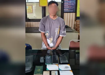 Satreskrim Polres Aceh Selatan Amankan Seorang Penjambret yang Resahkan Warga