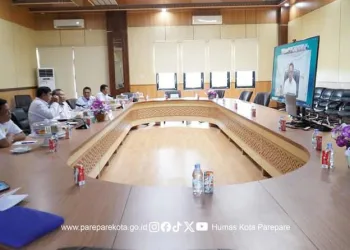 Pj Wali Kota Parepare Ikuti Rakor Penataan Tenaga Non-ASN