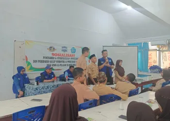 Satgas PETIR KBA ESEMPE 5 Sosialisasi Pemberantasan Dan Penyalahgunaan Narkoba Di SMPN 5 Makassar