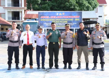 Polres Majene Gelar Apel Pasukan Operasi Keselamatan Marano 2025