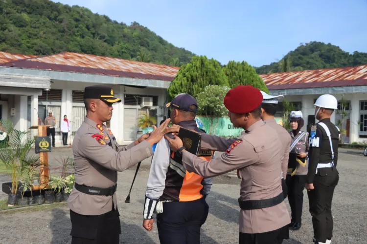 Kapolres Aceh Selatan pimpin Apel Gelar Pasukan Operasi Keselamatan Seulawah 2025