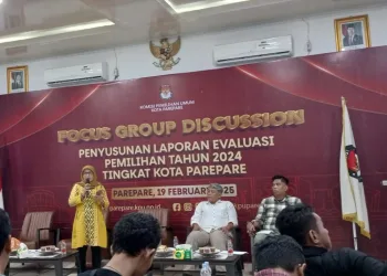 KPU Parepare Gelar FGD Evaluasi Pemilu 2024, Libatkan Berbagai Pihak
