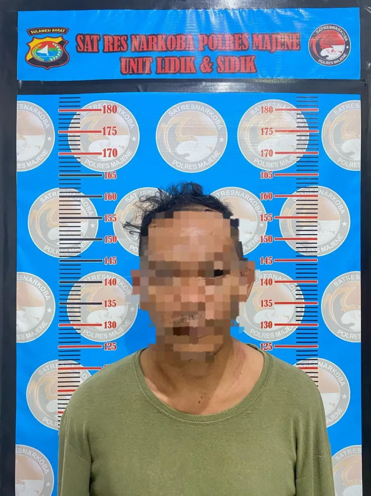 Pengembangan Kasus, Polres Majene Tangkap Terduga Pengedar Sabu