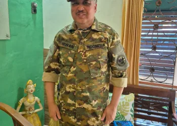 Usai dilantik, Bupati Pinrang ikut Latihan Komcad