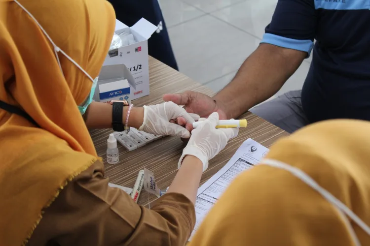 Pastikan Kesehatan WBP, Lapas IIA Parepare Gelar Pemeriksaan Mobile VCT HIV dan Skrining TB