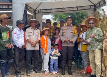Kapolres Parepare Hadir Ditengah Petani, Dukungan Ketahanan Pangan Nasional