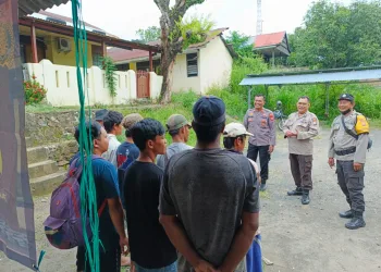 Jumat Curhat Polsek Soreang Jelang Ramadhan, Ingatkan Warga Tetap Bersikap Waspada Akan Tindak Pidana Pencurian
