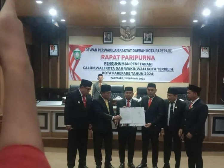 Pj walikota hadiri Rapat Paripurna penetapan walikota dan wakil walikota