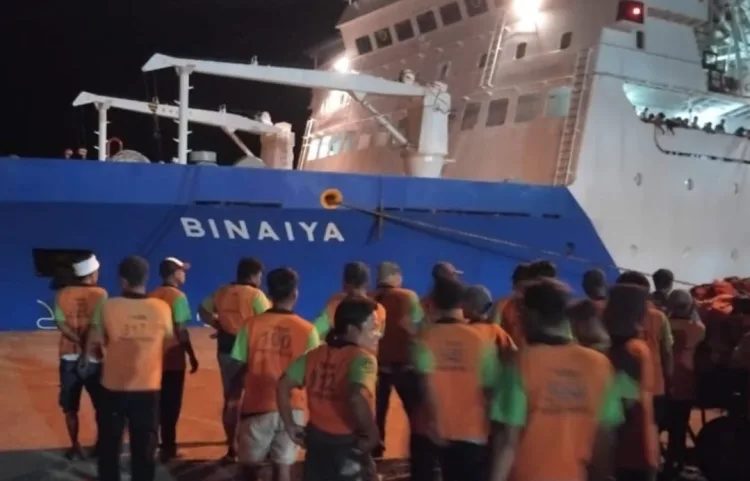 Pengamanan Kedatangan dan Pemberangkatan KM. Binaya di Pelabuhan Nusantara Parepare Berjalan Lancar