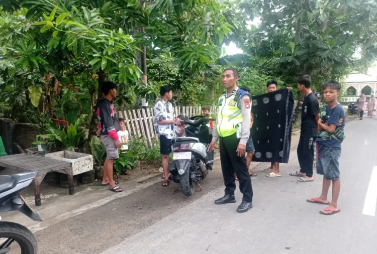 Personil Satlantas Polres Majene Gelar Patroli Subuh Cegah Balapan Liar dan Knalpot Brong