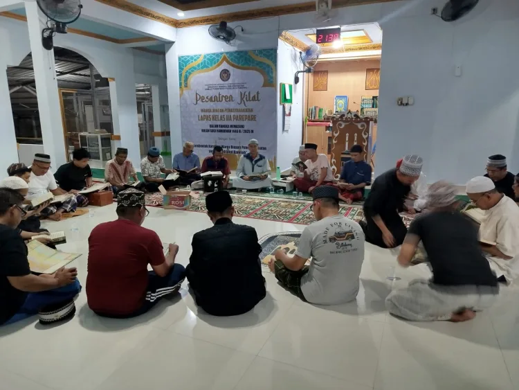 WBP Lapas Parepare semangat Ibadah dibalik Jeruji
