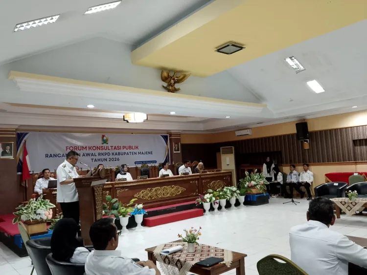Pemkab Majene Gelar Forum Konsultasi Publik RKPD Tahun 2026