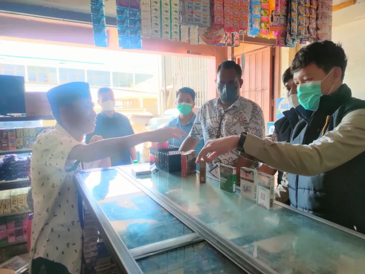 Sat Reskrim Polres Majene Gelar Patroli Pantau Rokok Ilegal