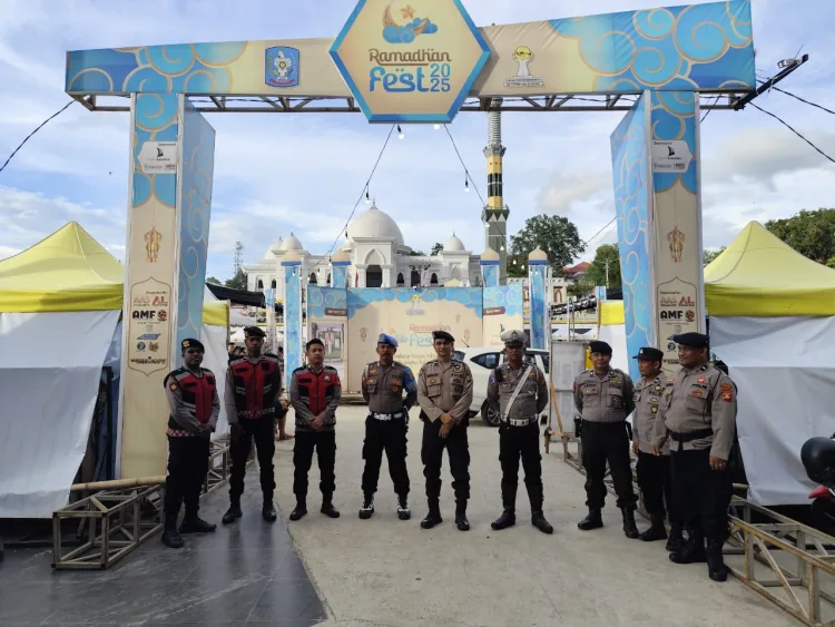 Polres Soppeng Pastikan Keamanan Ramadhan Fest 2025