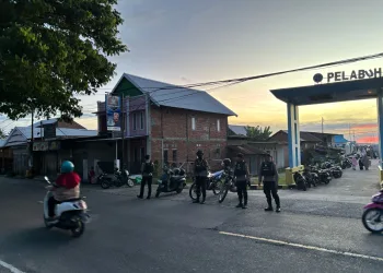 Patroli Subuh, Samapta Polres Majene Antisipasi Balapan Liar dan Knalpot Brong di Bulan Ramadhan