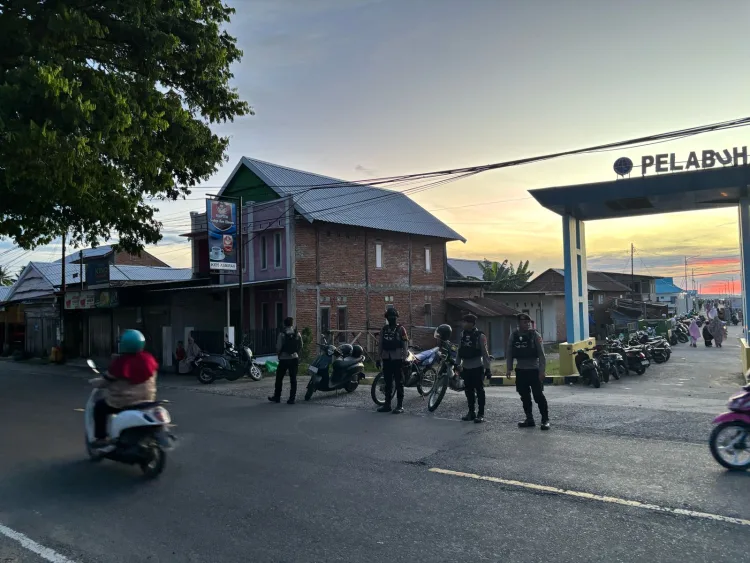 Patroli Subuh, Samapta Polres Majene Antisipasi Balapan Liar dan Knalpot Brong di Bulan Ramadhan