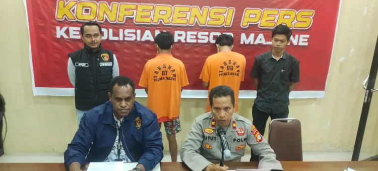 Penyidik Polres Majene Tangkap Dua Pelaku Kejahatan dalam operasi Pekat