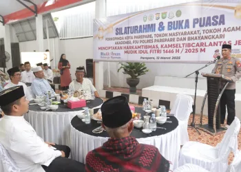 Kapolres Parepare Gelar Buka Puasa Bersama Forkopimda dan Stakeholder, Sosialisasikan Mudik Aman Keluarga Nyaman