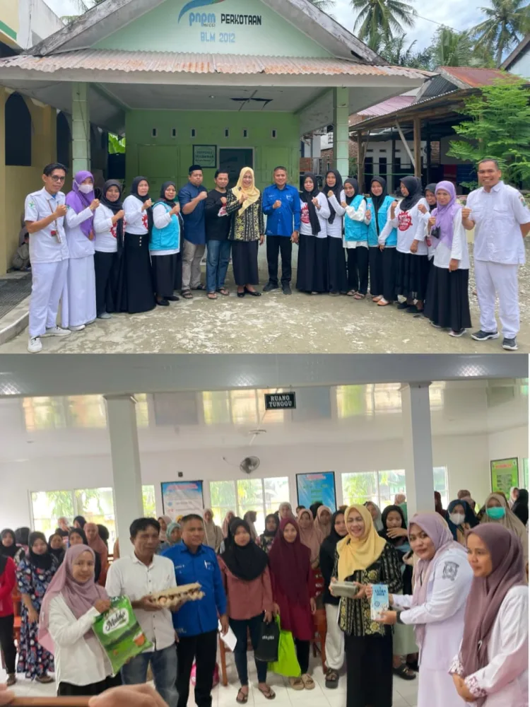 Wabup Majene hadiri penyaluran Bantuan stunting di Puskesmas Totoli