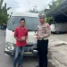 Polres Majene bagi Stiker Hotline Mudik Aman