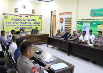 Polres Majene Gelar Rakor Lintas Sektoral Persiapan Operasi Ketupat Marano 2025