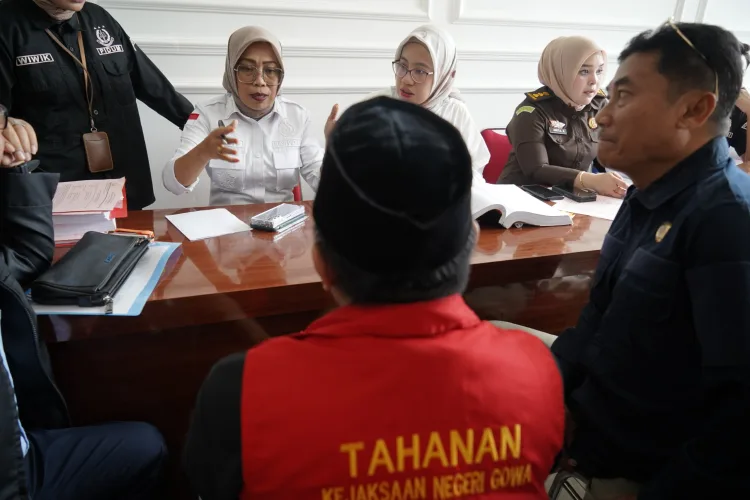 Kejari Gowa Terima 8 Berkas Perkara Uang Palsu