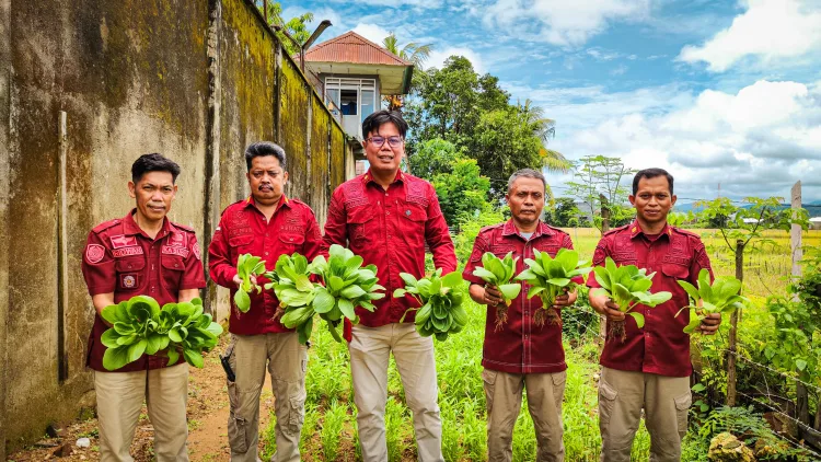Rutan Barru Kembali Panen, Dukung Program Akselerasi Menteri Imigrasi dan Pemasyarakatan