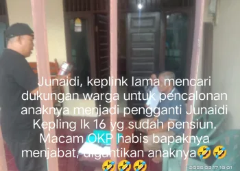 Jabatan Kepling XVI Helvetia Tengah, Dituding Warga Jadi Warisan Keluarga