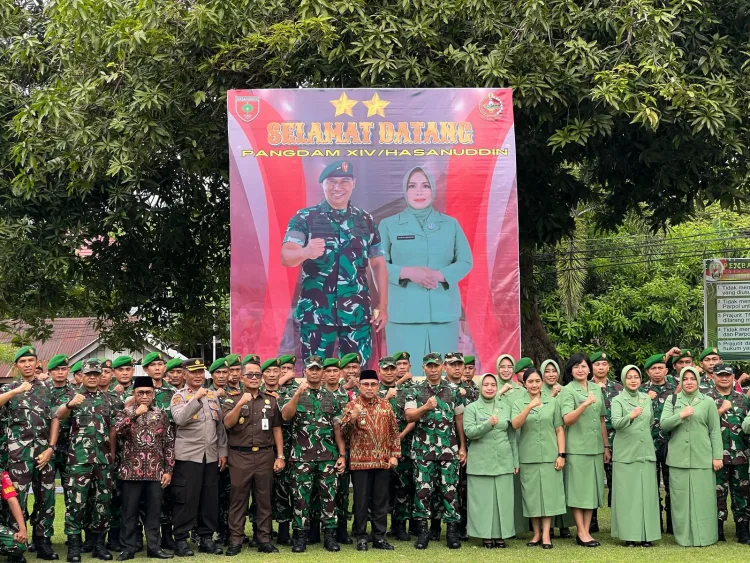 Bupati Majene Terima Kunker Pangdam XIV Hasanuddin