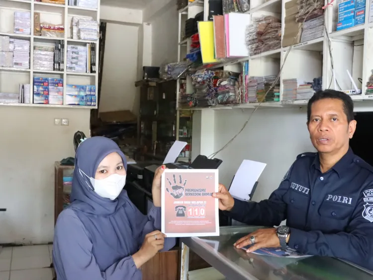Polres Majene Gencar Sosialisasi: Stop Premanisme Berkedok Ormas