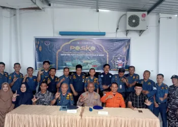 Kasat Polairud Polres Majene Hadiri Rapat Koordinasi dan Pembukaan Posko Lebaran 2025 di Kantor UPP Kelas III Majene