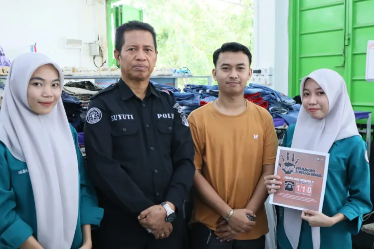 Lagi, Kasi Humas Polres Majene Sosialisasikan Penolakan Premanisme