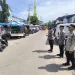 Personel Operasi Ketupat Marano Polres Majene Atur Lalu Lintas di Sekitar Pasar Sentral