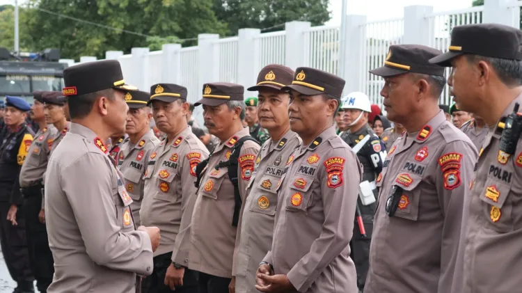 Malam Takbiran, Kapolres Parepare Kerahkan Ratusan Personil Pengamanan