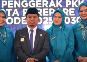 Wali Kota Parepare Lantik Pengurus TP PKK