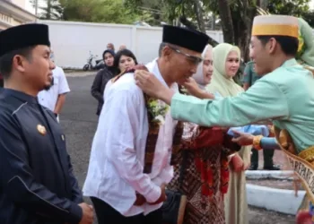 Wali Kota  Parepare Sambut Kunjungan Kerja Pangdam di Kantor Kodim 1405