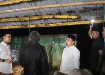 Tasming Hamid Tinjau Pasar Senggol