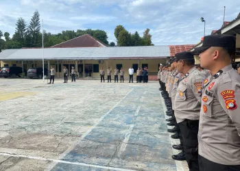 Kapolres Majene Evaluasi Pelaksanaan Operasi Ketupat 2025 di Majene